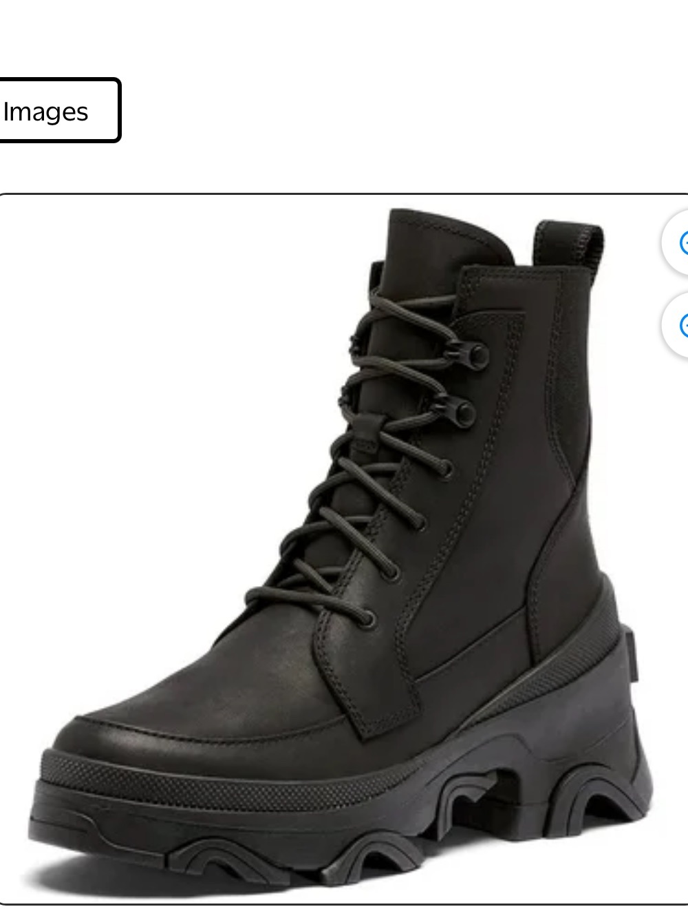 NWT: Sorel Brex Lace-Up Combat Boots